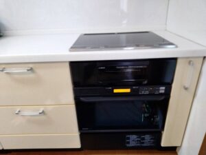 兵庫キッチン取付け隊　電気オーブンの取替　施工後